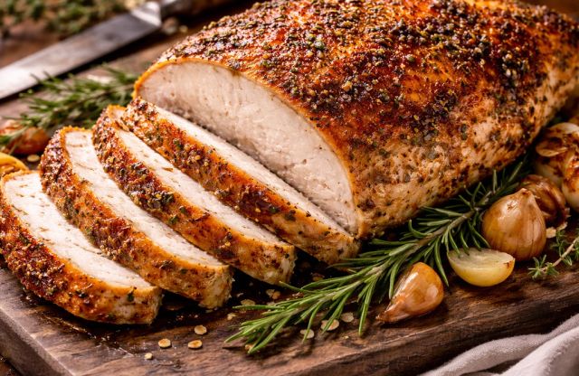 Herb-Crusted Oven Roasted Turkey Breast