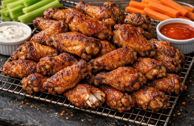 Golden Air Fryer Chicken Wings