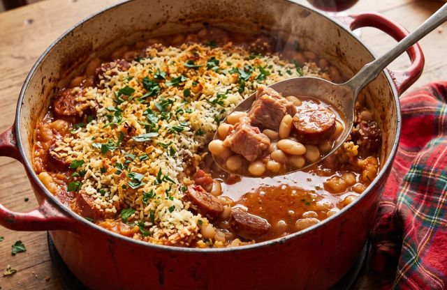Smoky Pork Shoulder and White Bean Cassoulet