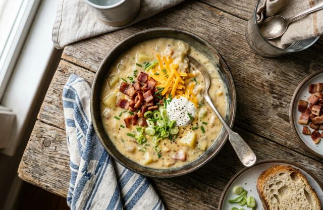 Creamy Baked Potato Soup