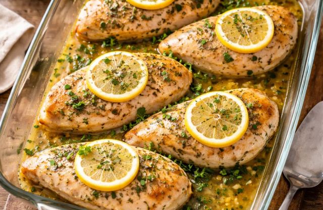 Citrus Herb Baked Chicken Breast