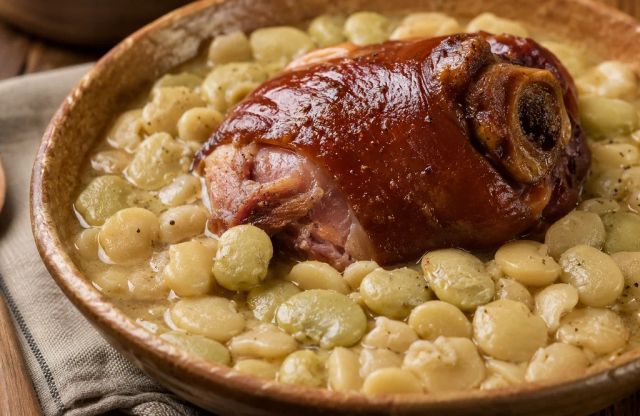 Smoky Southern Lima Beans