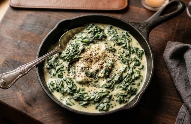 Steakhouse Creamed Spinach