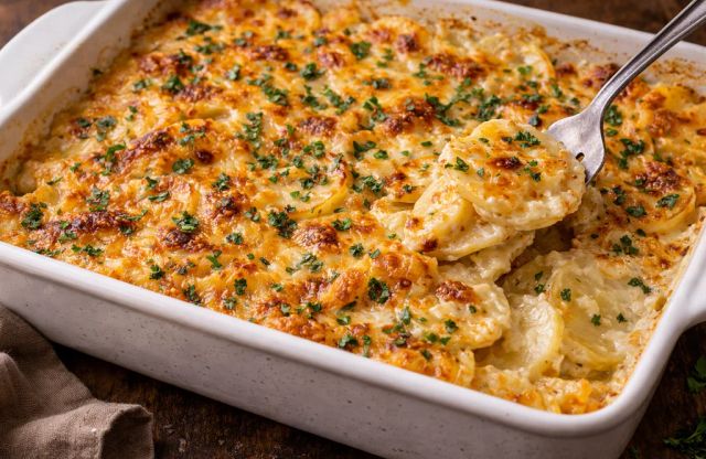 Scalloped Potatoes Au Gratin