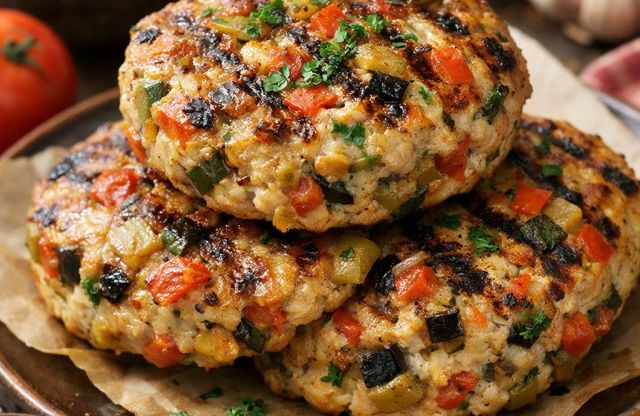 Veggie Chicken Burgers