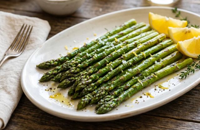 Lemon Roasted Asparagus