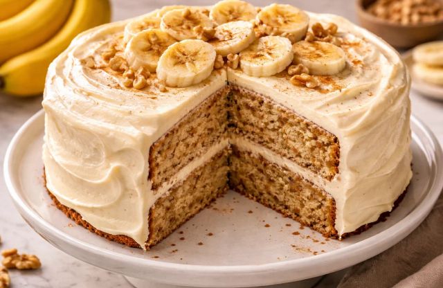 Moist Banana Cake