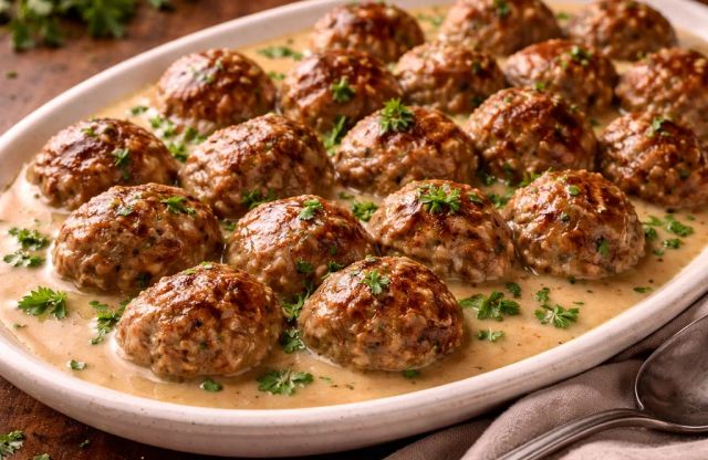 Creamy Swedish Meatballs