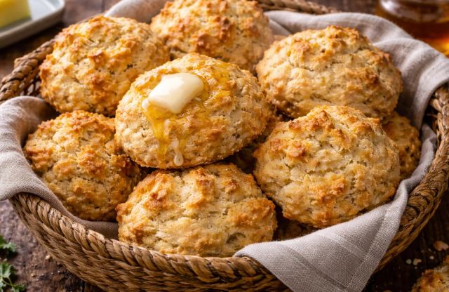 Buttery Drop Biscuits